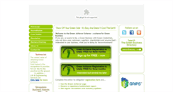 Desktop Screenshot of greenachiever.co.uk